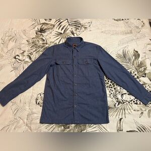 NWOT Men's Patagonia Light Farrier's Button Down Shirt Hemp Blend